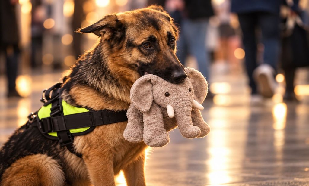 Ryker e il suo inseparabile elefantino